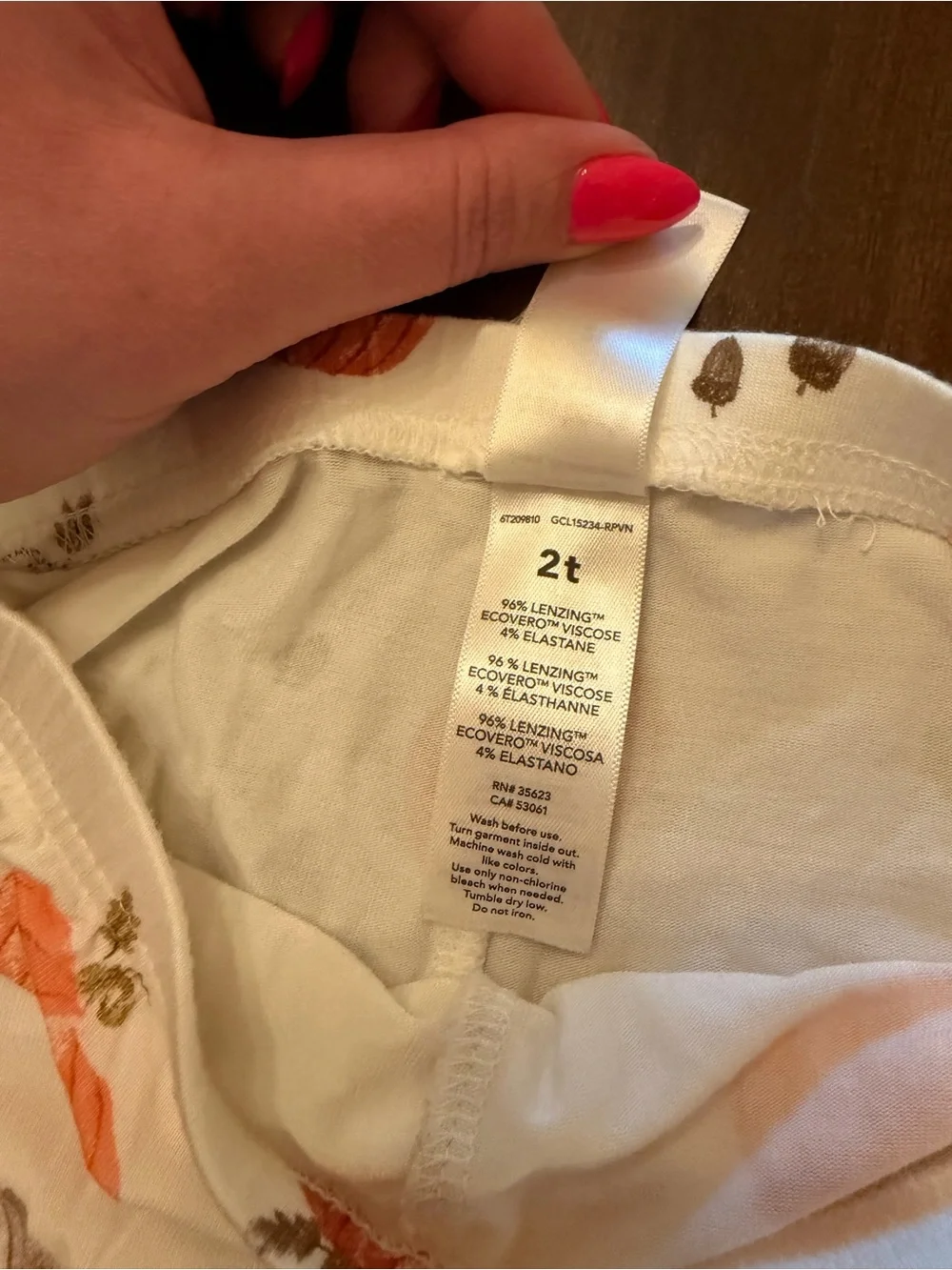 Carter's Fall Pumpkin Pajama Set